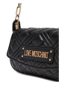 Love Moschino - LOVE MOSCHINO Torebka JC4372PP0LLA0000 Czarny. Kolor: czarny. Materiał: skórzane