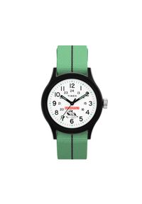 Zegarek Timex. Kolor: zielony. Styl: wakacyjny
