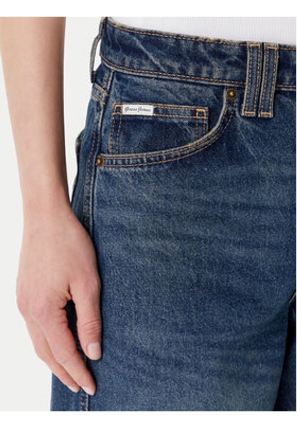 Guess Jeans Jeansy W5BA2X D5M4E Granatowy Regular Fit. Kolor: niebieski