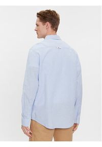 Tommy Jeans Koszula DM0DM18962 Niebieski Regular Fit. Kolor: niebieski. Materiał: bawełna