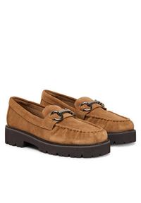 Aldo Loafersy Danrose 14058774 Brązowy. Kolor: brązowy. Materiał: skóra