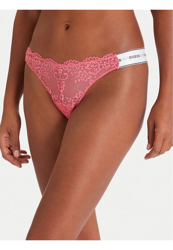 Guess Stringi O3RE08 KBBT0 Różowy. Kolor: różowy. Materiał: syntetyk