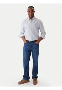 Tommy Jeans Koszula Oxford DM0DM22836 Niebieski Regular Fit. Kolor: niebieski. Materiał: bawełna #4