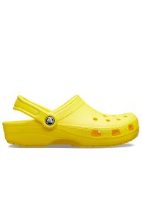Klapki Crocs Classic Clog 10001-7C1 - żółte. Kolor: żółty. Materiał: materiał. Sezon: lato