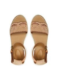 See By Chloé Espadryle SB40116A Różowy. Kolor: różowy. Materiał: skóra, zamsz #6