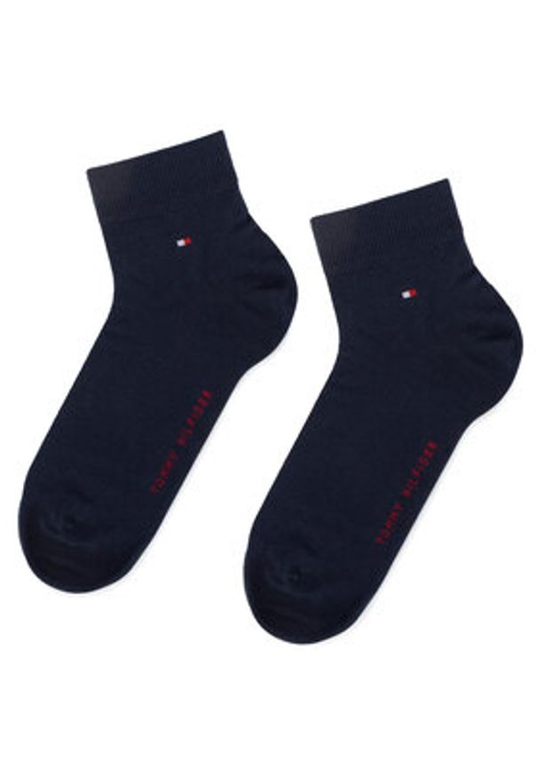 TOMMY HILFIGER - Tommy Hilfiger Skarpety krótkie 342025001 Granatowy. Kolor: niebieski. Materiał: materiał