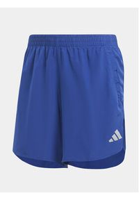 Adidas - adidas Szorty sportowe Run It IN0088 Niebieski Regular Fit. Kolor: niebieski. Materiał: syntetyk. Styl: sportowy