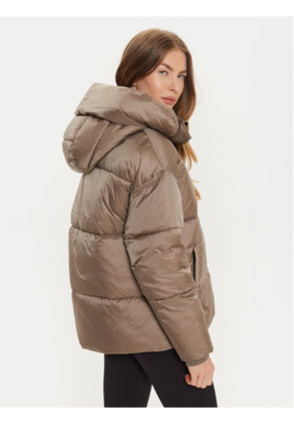 Athlecia Kurtka zimowa Moriarty EA243302 Brązowy Relaxed Fit. Kolor: brązowy. Materiał: syntetyk. Sezon: zima