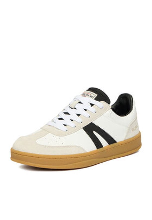 Guess Jeans Sneakersy CWBEO-GJ20250516 Biały. Kolor: biały. Materiał: materiał