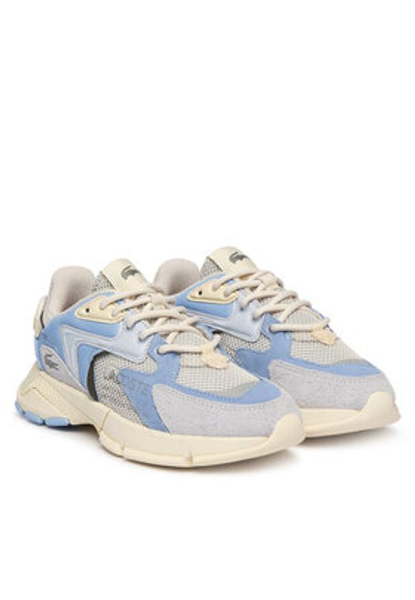 Lacoste Sneakersy L003 Neo 51SFA0061 Niebieski. Kolor: niebieski. Materiał: skóra, zamsz