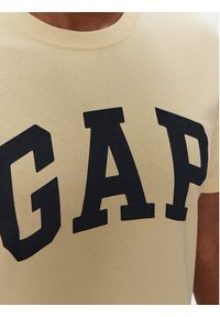 GAP - Gap T-Shirt 856659-26 Żółty Regular Fit. Kolor: żółty. Materiał: bawełna