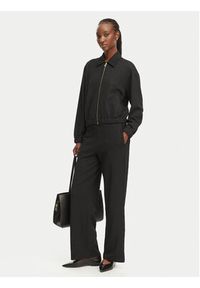 Hugo - HUGO Bluza Dayane 50557503 Czarny Regular Fit. Kolor: czarny. Materiał: syntetyk #3