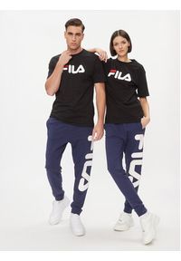 Fila T-Shirt FAU0067 Czarny Regular Fit. Kolor: czarny. Materiał: bawełna #4