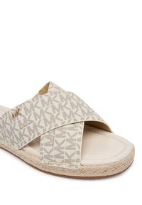 MICHAEL Michael Kors Espadryle Kenzie 40R6KZFS1B Kremowy. Kolor: kremowy. Materiał: skóra #5