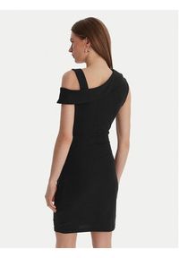 Guess Sukienka codzienna W6GK23 K3017 Czarny Regular Fit. Okazja: na co dzień. Kolor: czarny. Materiał: syntetyk. Typ sukienki: proste. Styl: casual #2