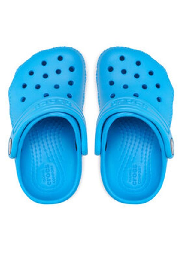 Crocs Klapki Classic Clog T 206990 Niebieski. Kolor: niebieski