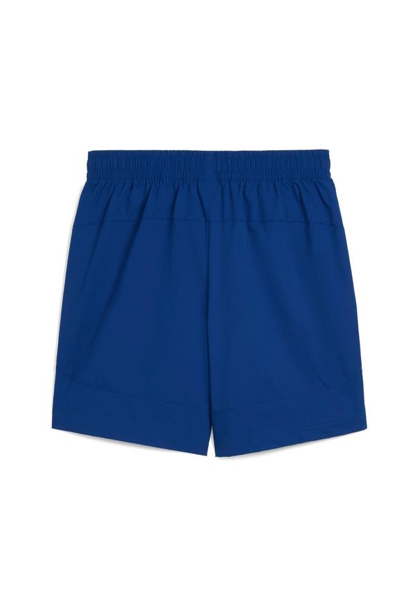 Puma - Tkanina OM Woven 2025/26. Kolor: niebieski. Materiał: tkanina. Sport: piłka nożna