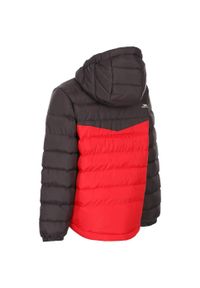 TRESPASS - Kurtka Dziecięca. Kolor: czerwony. Materiał: puch. Styl: sportowy