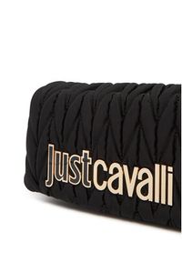Just Cavalli Torebka 78RA4BF5 ZSC08 Czarny. Kolor: czarny. Materiał: skórzane