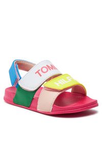 TOMMY HILFIGER - Tommy Hilfiger Sandały T1A2-33298-1172 S Kolorowy. Wzór: kolorowy #5