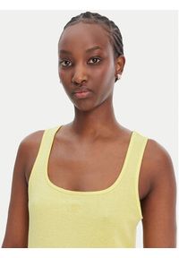 Liu Jo Sport Top TA6173 J3845 Żółty Regular Fit. Kolor: żółty. Materiał: wiskoza. Styl: sportowy #4