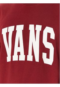 Vans T-Shirt Varsity VN00003B Czerwony Classic Fit. Kolor: czerwony. Materiał: bawełna #3