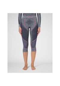 UYN - Ambityon Melange 3/4 Thermal Pants. Kolor: czarny. Sport: turystyka piesza