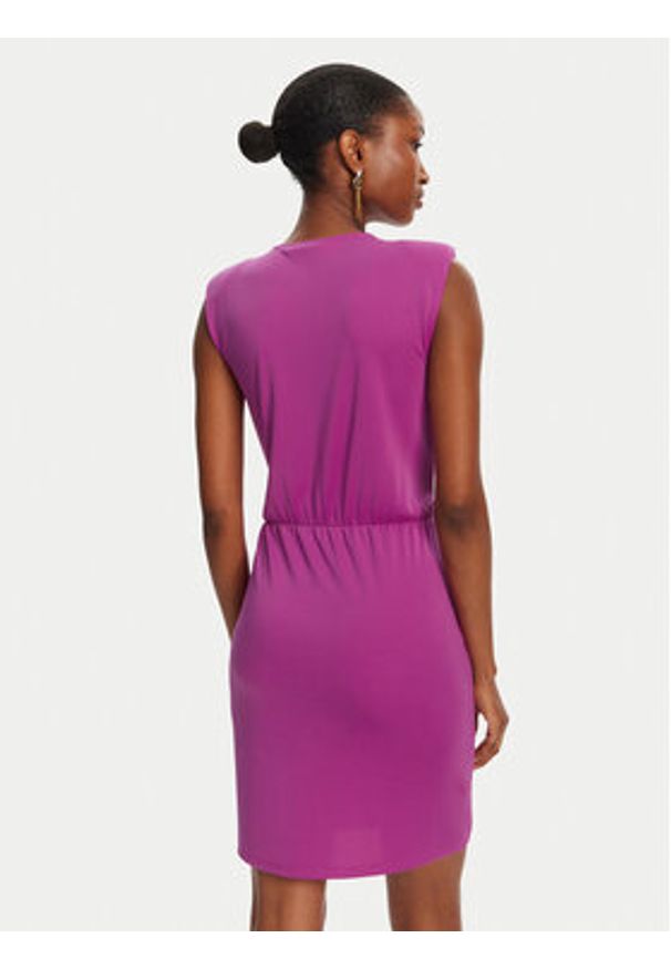 Patrizia Pepe Sukienka koktajlowa 2A2918/J280-M530 Różowy Regular Fit. Kolor: różowy. Materiał: syntetyk. Styl: wizytowy