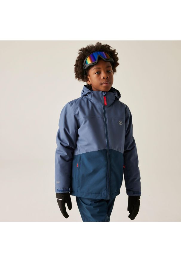DARE 2B - Kurtka narciarska dziecięca z membraną Send It! Dare 2b. Kolor: niebieski. Materiał: poliester, tkanina. Sezon: zima. Sport: narciarstwo