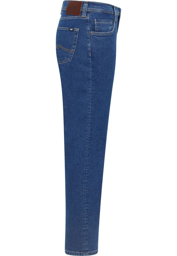 Mustang - Męskie Spodnie Jeansowe MUSTANG Denver Straight Denim Blue 1014878 5000 700