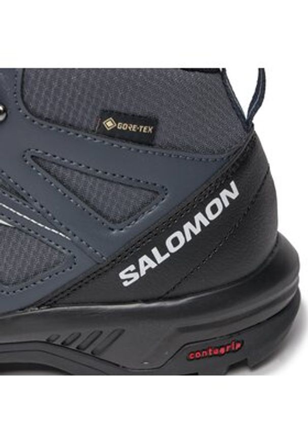 salomon - Salomon Trekkingi X Braze Mid GORE-TEX L47181100 Czarny. Kolor: czarny. Materiał: syntetyk