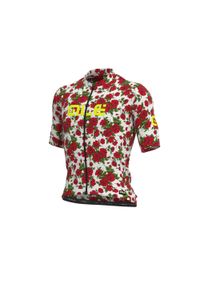 ALÉ CYCLING - Koszulka rowerowa męska Alé Cycling PR-R Roses. Kolor: czerwony