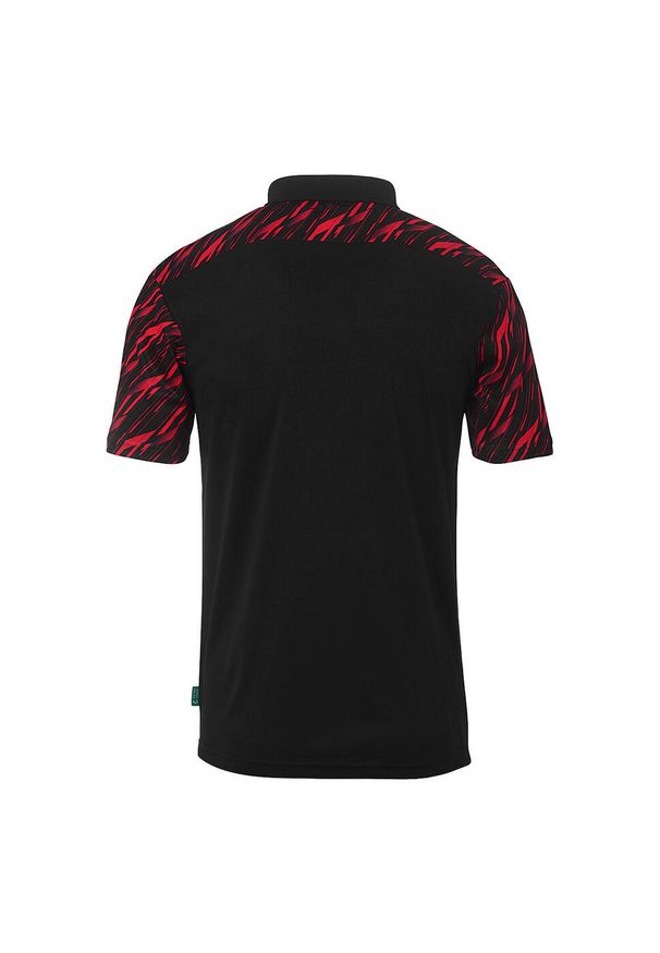 UHLSPORT - Polo Uhlsport Progressive 28. Typ kołnierza: polo. Kolor: czerwony, wielokolorowy, czarny. Sport: piłka nożna