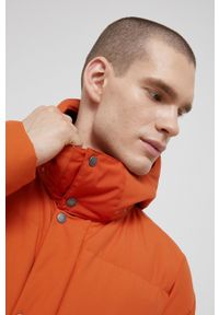 The North Face kurtka puchowa M BOX CANYON JACKET - EU męska kolor pomarańczowy zimowa. Okazja: na co dzień. Kolor: pomarańczowy. Materiał: puch. Sezon: zima. Styl: casual #5
