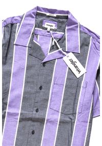 Wrangler - KOSZULA WRANGLER SS RESORT SHIRT TROPICAL PURPLE W59076SW3 112129663. Materiał: materiał #3