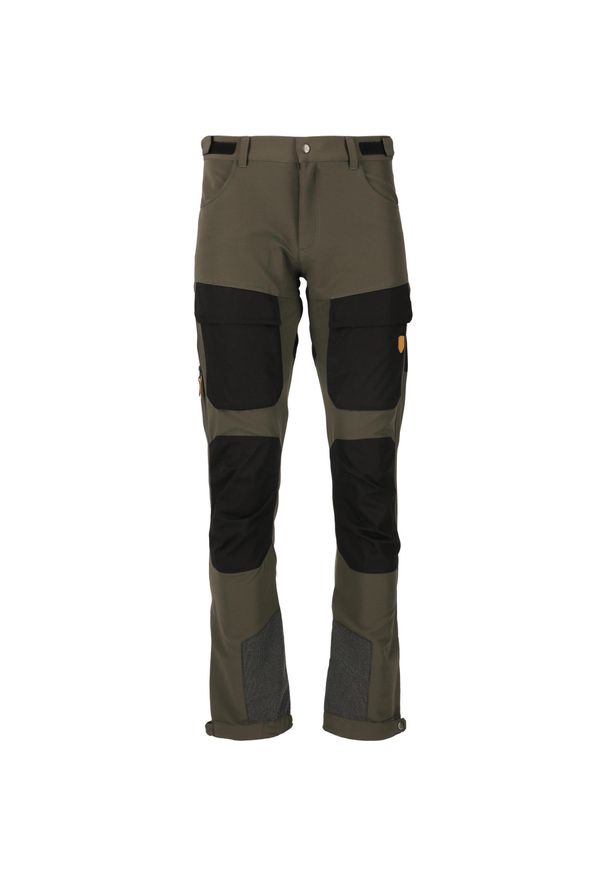 Spodnie turystyczne Whistler Beina. Kolor: czarny, wielokolorowy, zielony. Sezon: lato. Sport: turystyka piesza