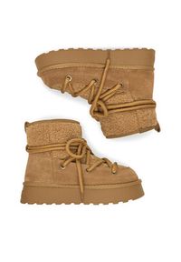 Badura Śniegowce EO-AMY-TS6286-01 Brązowy. Kolor: brązowy. Materiał: zamsz, skóra #2