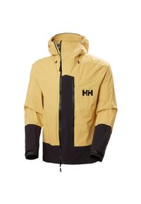 Płaszcz przeciwdeszczowy Helly Hansen Odin Bc Infinity Shell. Kolor: beżowy, wielokolorowy, żółty #1