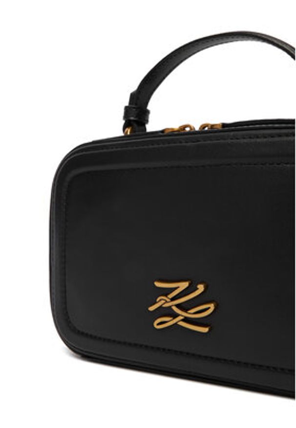 Karl Lagerfeld - KARL LAGERFELD Torebka B1W30269 Czarny. Kolor: czarny. Materiał: skórzane