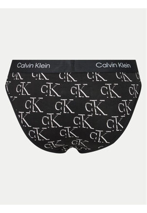 Calvin Klein Underwear Figi klasyczne 000QF7222E Czarny. Kolor: czarny. Materiał: bawełna