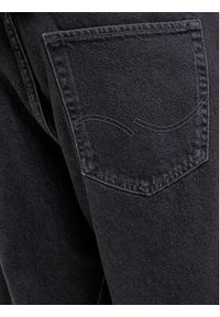 Jack & Jones - Jack&Jones Szorty jeansowe Iron 12278463 Czarny Baggy Fit. Kolor: czarny. Materiał: bawełna #4