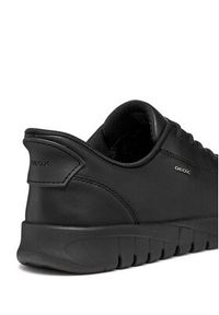 Geox Sneakersy U Flextride Plus U65MAA 0009B C9999 Czarny. Kolor: czarny. Materiał: skóra #5