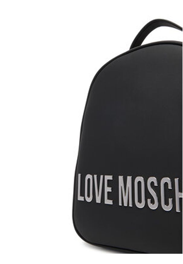 Love Moschino - LOVE MOSCHINO Plecak JC4197PP1NKD000B Czarny. Kolor: czarny. Materiał: skóra