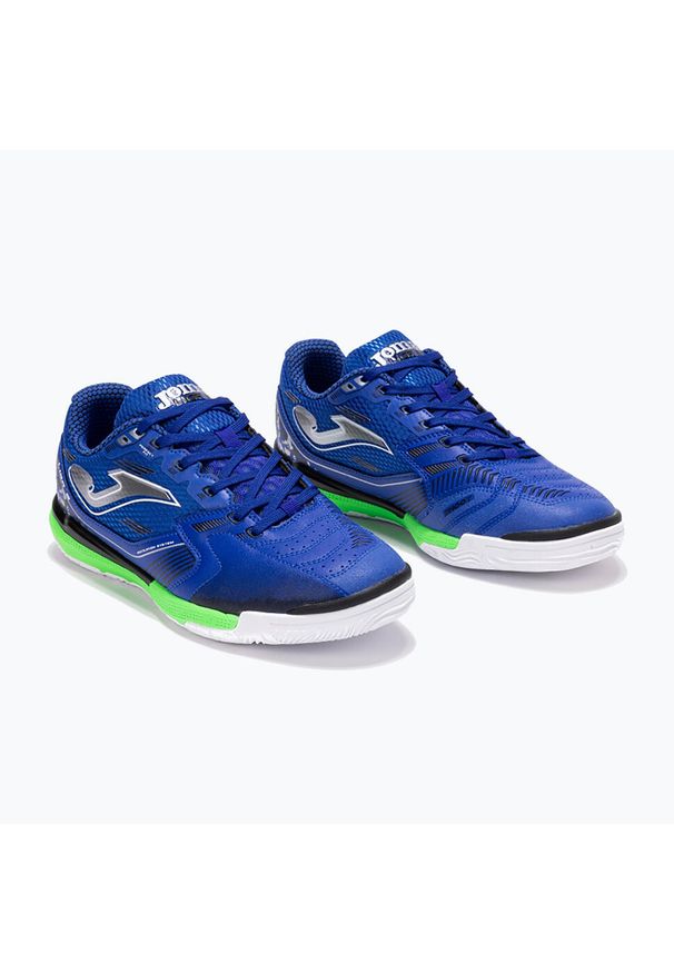 Joma - Buty halowe do piłki nożnej męskie, Liga 5 25 LIGS IN. Kolor: niebieski. Materiał: materiał, syntetyk