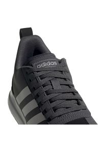 Adidas - Buty biegowe adidas Run60S W EG8705 szare. Zapięcie: sznurówki. Kolor: szary. Materiał: nylon, zamsz, syntetyk, guma. Szerokość cholewki: normalna. Sport: bieganie #4