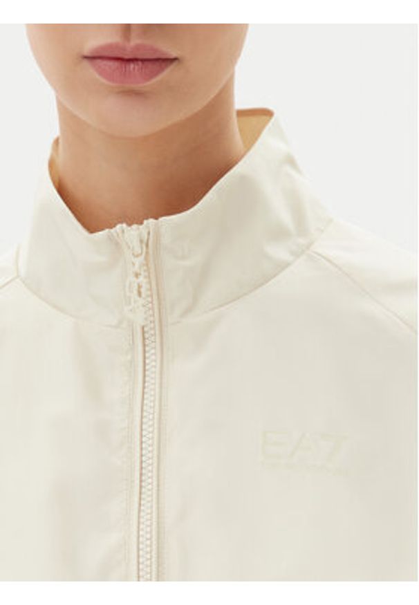 EA7 Emporio Armani Dres 7W000118 AF12948 U1079 Beżowy Loose Fit. Kolor: beżowy. Materiał: syntetyk