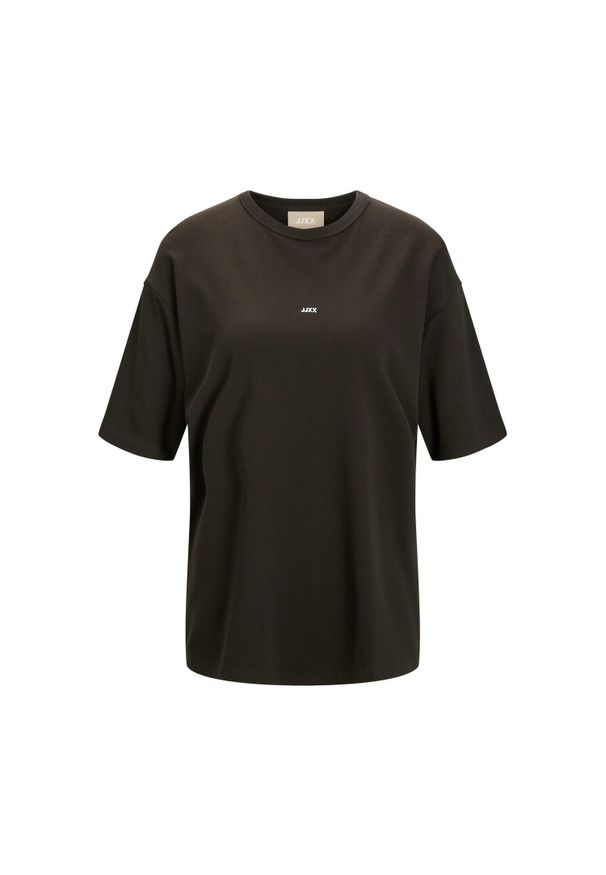 Duża koszulka damska JJXX caroline. Kolor: czarny. Materiał: bawełna. Sport: joga i pilates