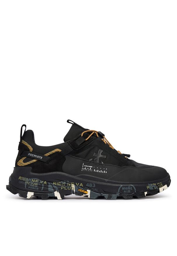 Sneakersy Premiata. Kolor: czarny