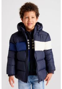 Mayoral kurtka dziecięca kolor granatowy. Typ kołnierza: kaptur. Kolor: niebieski #1
