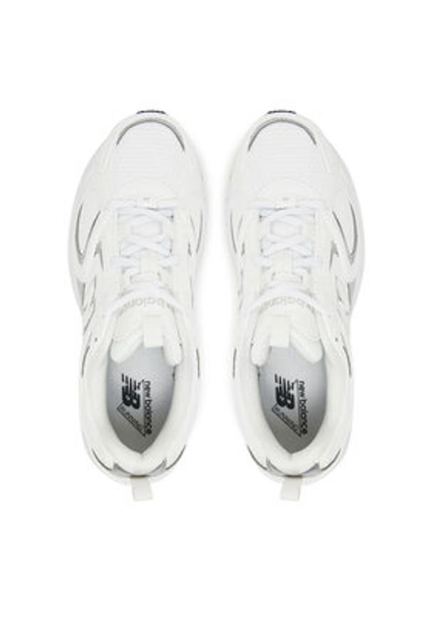 New Balance Sneakersy ML408W Biały. Kolor: biały. Materiał: skóra